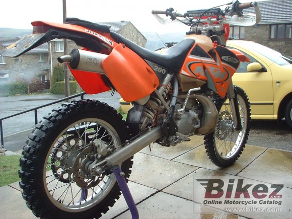 2001 ktm 200 exc